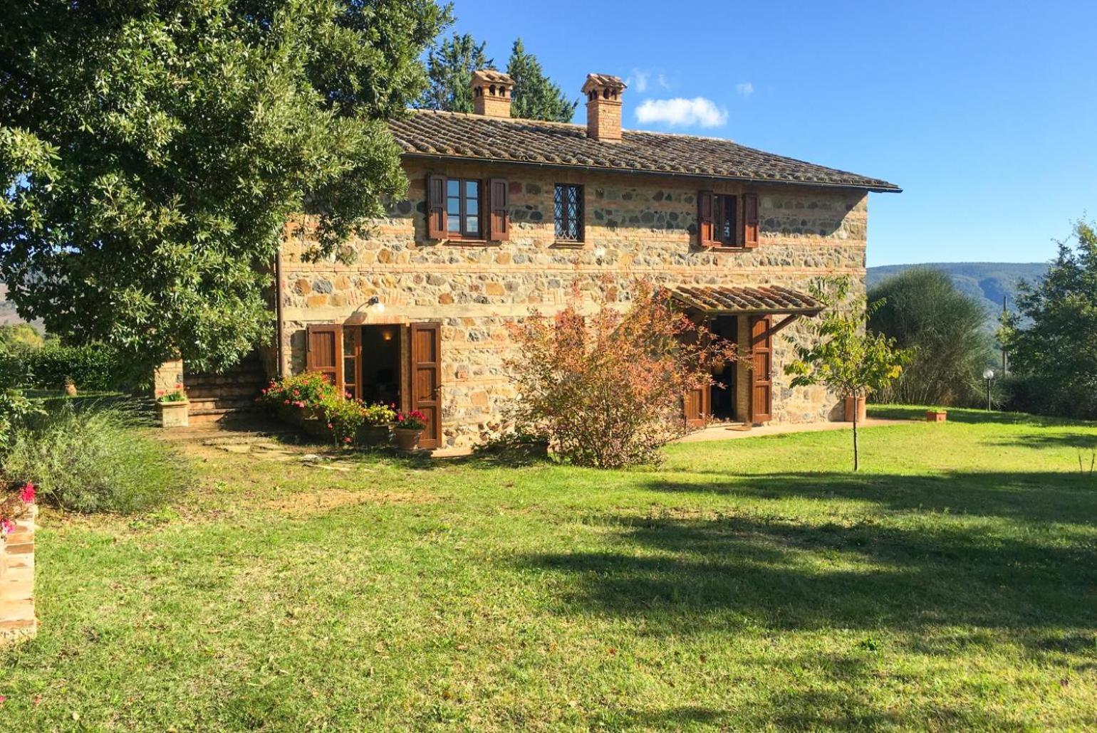 Casale Donatelli Villa Radicofani Eksteriør billede